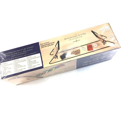 Beadsmith Bead Loom Beginners Kit - Beads,Needles,Thread,Patterns,Instructions