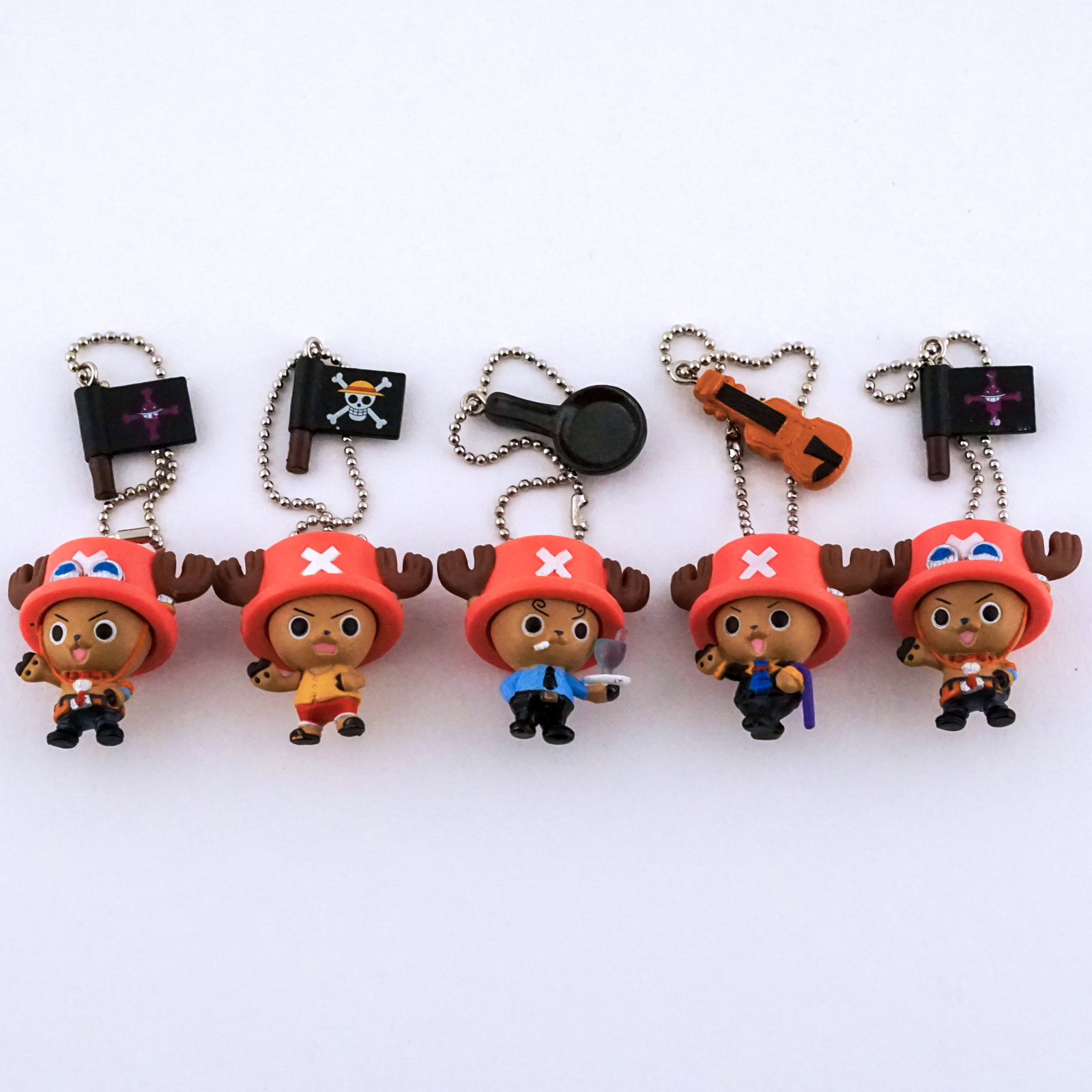 2010 Bandai One Piece Dress Up Tony Chopper Luffy Sanji Brook Ace