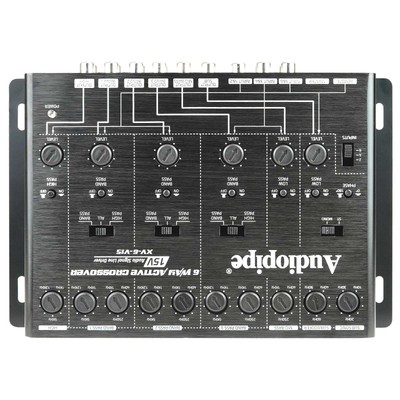 Audiopipe XV-6-V15 6-Way Active Crossover (XV-6-V15)