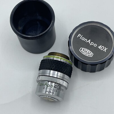 Olympus PlanApo 40x/0.95 0.11-0.23 Microscope Objective Tokyo Japan 400457
