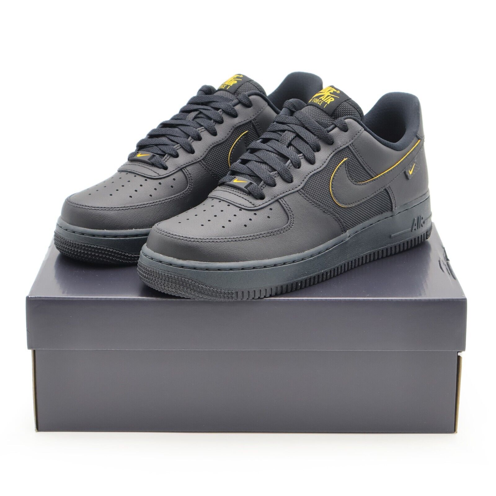 FZ4617-001 Nike Air Force 1 Low Black University Gold (Men's FZ4617-001 Nike Air Force 1 Low Black University Gold (Men's