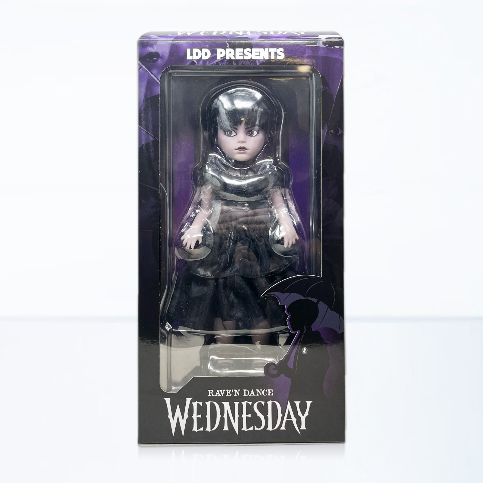 Mezco Toyz LDD Living Dead Dolls Wednesday: Wednesday Addams Mezco Toyz LDD Living Dead Dolls Wednesday: Wednesday Addams