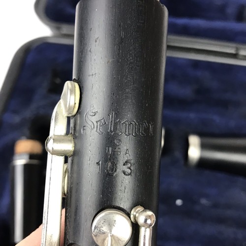 Selmer 103 Wood CLARINET Good Condition Made in the USA