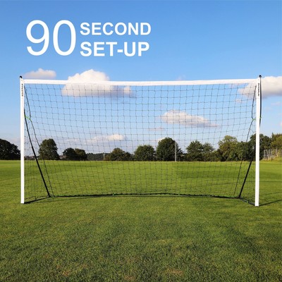 KICKSTER Portable Soccer Goal 12x6'