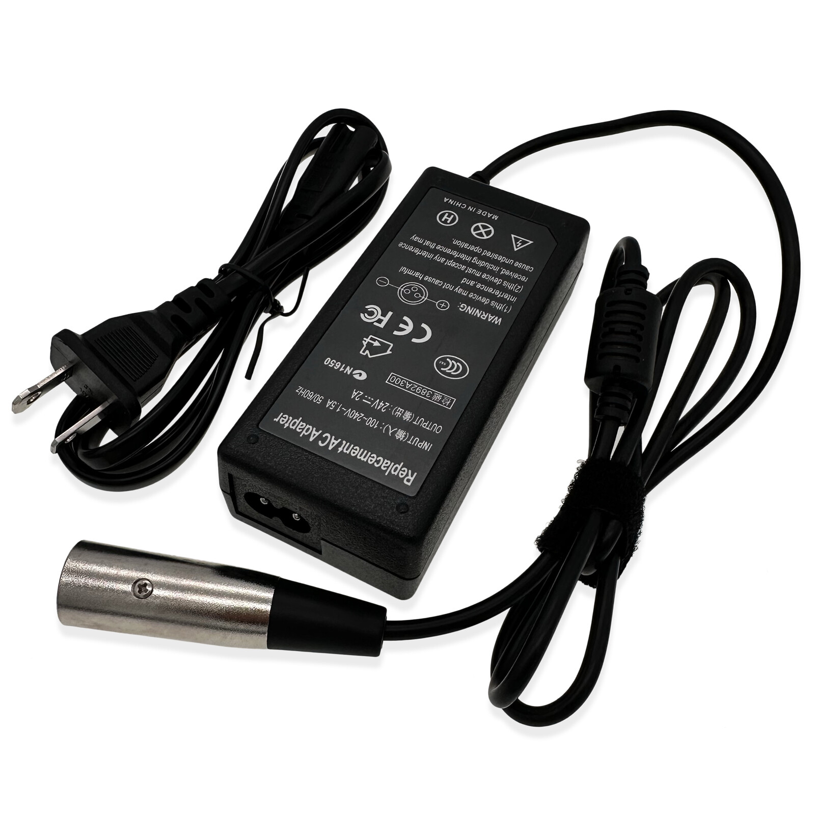 24V 2A Scooter Battery Charger For Mongoose M300 M350 M500 IMPACT Z350 ROCKETFS