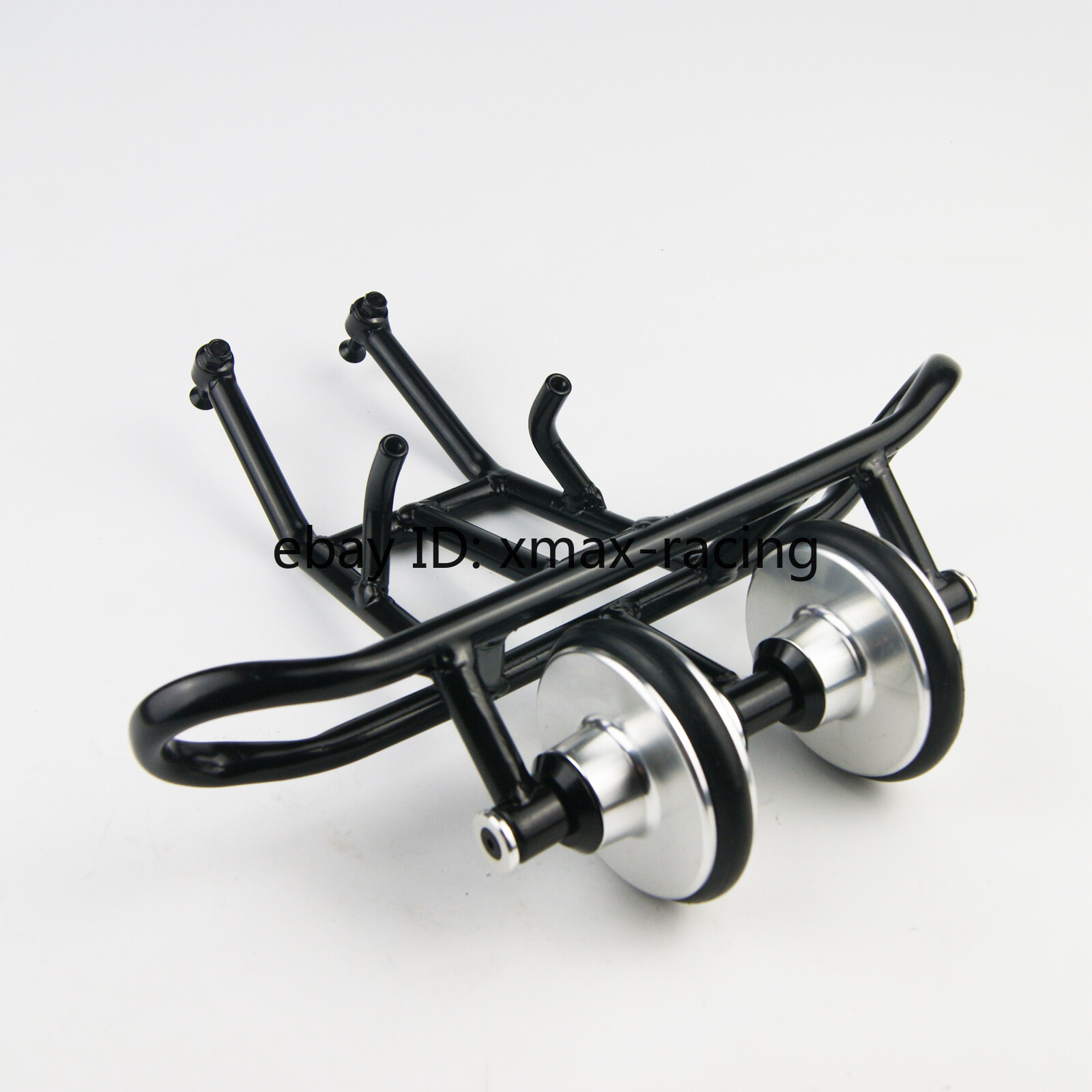 ️ New Rear dual wheel bar wheelie bar bumper for HPI ROVAN KM baja 5b