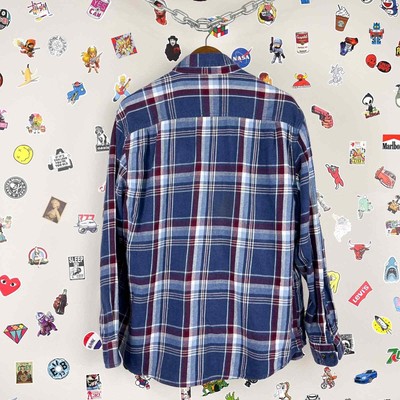 Vintage Travis Scott Kanye Style Quilted Flannel