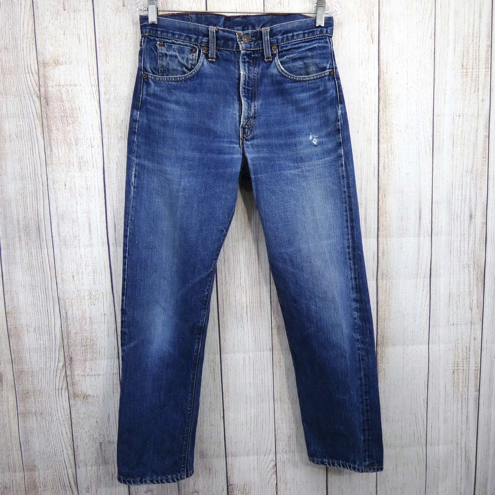 Vintage 60s Levis 505 Big E Blue Faded Denim Jeans Non Vintage 60s Levis 505 Big E Blue Faded Denim Jeans Non