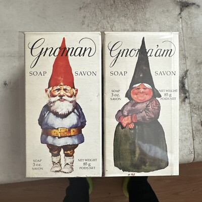 Rien Poortvliet Gnomes In Elf, Gnome & Pixie Collectibles Gnomon Soap Saxon 