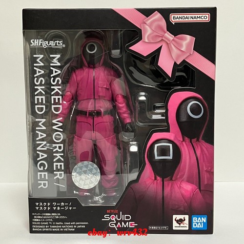 Bandai S.H.Figuarts Squid Game Masked Manager Worker Action