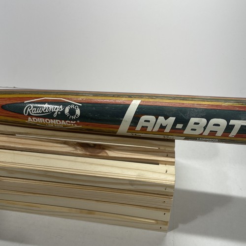 Slowpitch Wood Softball Bat Rainbow 34” 32oz