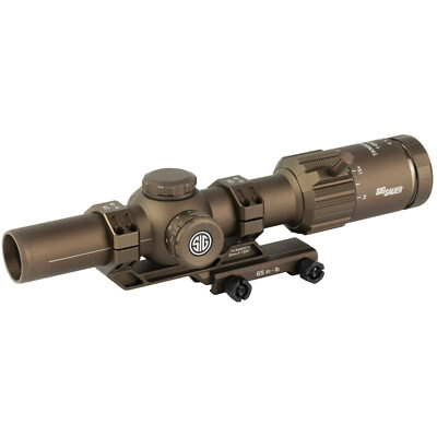 Sig Sauer SOTM61200 Tango-MSR Coyote 1-6x24mm 30mm Tube Second Focal Plane