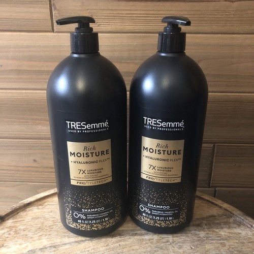 ME-Drip RESQUE SHAMPOO & SERUM セット２つずつ 2) TRESemme Rich Moisture Shampoo, Vitamin E + Hyaluronic