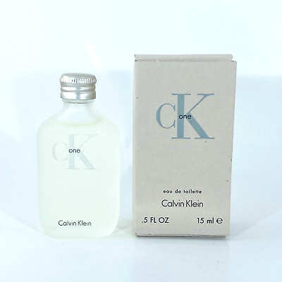 CK ONE CALVIN KLEIN EAU DE TOILETTE 15 ml 0.50 fl.oz. MINI PERFUME