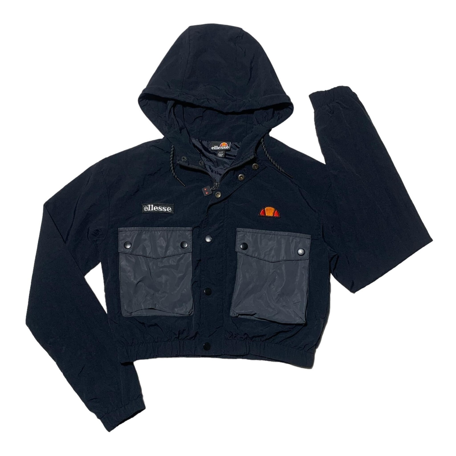 エレッセ　ellesse　チェック　ダウンジャケット　Mサイズ ellesse