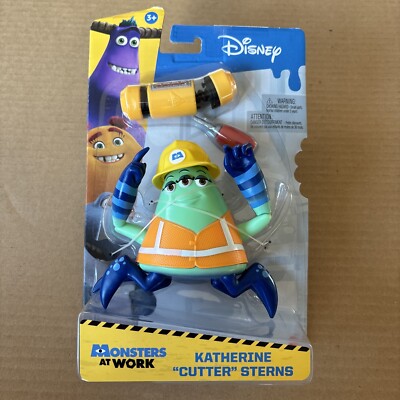 Disney Pixar Monsters at Work Katherine ''CUTTER'' Sterns 5'' Posable 2021