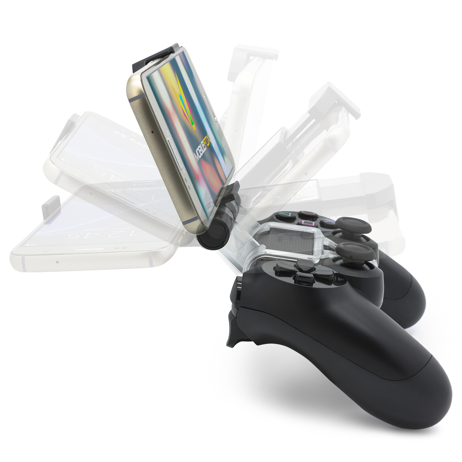 Mobile Phone Controller Mount Smartphone Gamepad Joystick Holder 6 Zoll