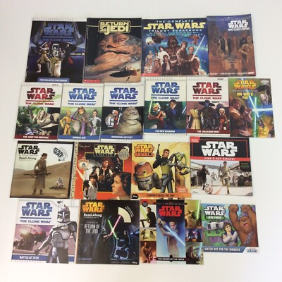 Star Wars Clone Kindergarten 1st 2nd 3rd Grade 18 Picture Book Lot