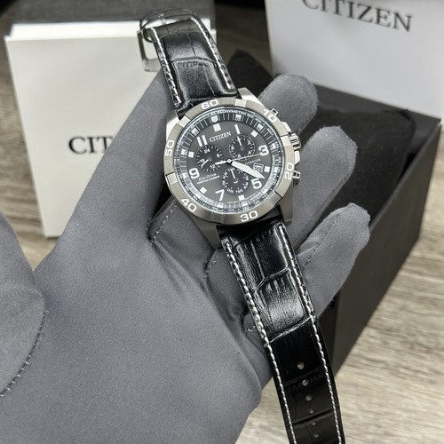 Pre-owned Citizen New✅titanium✅  Eco-drive Brycen Perpetual Calendar Men's Watch Bl5558-15h