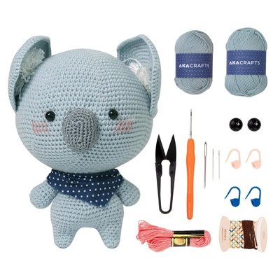 Crochet Kit for Beginners, DIY Amigurumi Crochet Kits for Adults with Video T...