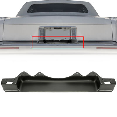 FOR 1980-92 Cadillac Deville Brougham Rear Bumper Molded License Plate Filler