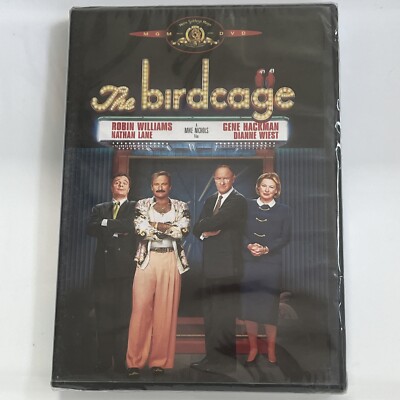 The Birdcage DVD Robin Williams Gene Hackman NEW Sealed