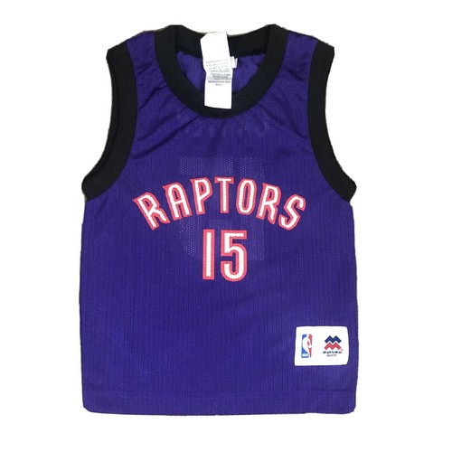 1999-04 Authentic Toronto Raptors Carter #15 Champion Jersey