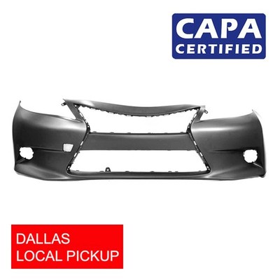 Primed Front Bumper Cover for 2013-2015 Lexus ES300h ES350 Sedan Base CAPA-DL
