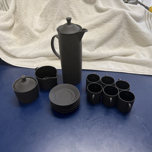  BLACK ON CANE ブラックオンケーン ポットセット！ WEDGWOOD BLACK ON CANE ブラックオンケーン ポットセット！