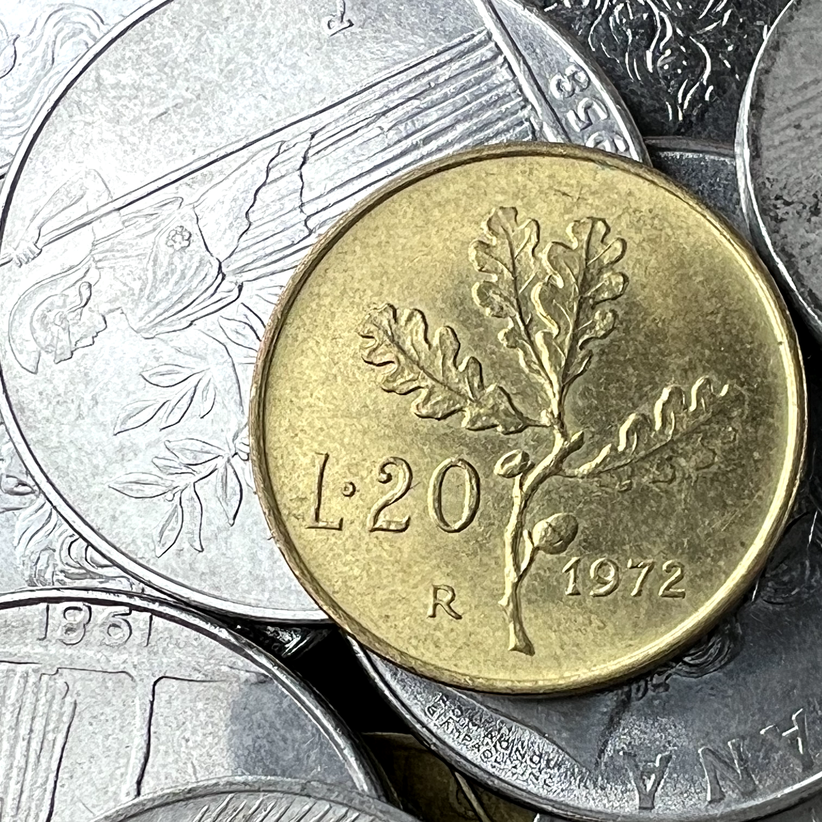 Italy Coin | 1 Random Collectible Old Italian Coin for Coin Collecting