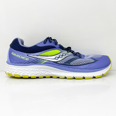 

Saucony Girls Guide 10 S15000-5 Кроссовки для бега фиолетового цвета, размер 6 M, Фиолетовый, Guide 10