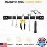 DGSL Magnetic Tool Holder Strip 5 Pack, 12In Heavy Duty Tool Organizer Magnetic Strip, Tool Magnet Bar For Garage Tool Organization