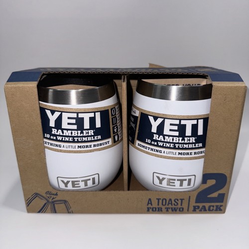 YETI Rambler 10oz Wine Tumbler ホワイト2個セット Yeti Rambler Wine Tumbler MS - White