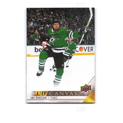 2022 Upper Deck Series 2 #C146 Joe Pavelski UD Canvas