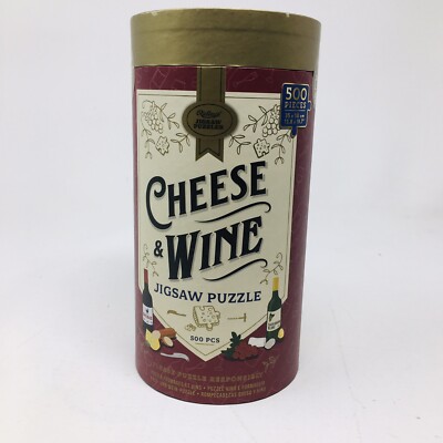 Ridley's Cheese & Wine Jigsaw puzzle 500 pieces Holiday Gift 13.8''x19.7'' SEALED