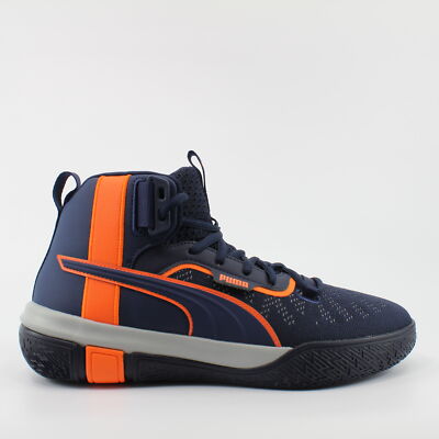 Puma Legacy MM Mens Navy Basketball Shoes | eBay