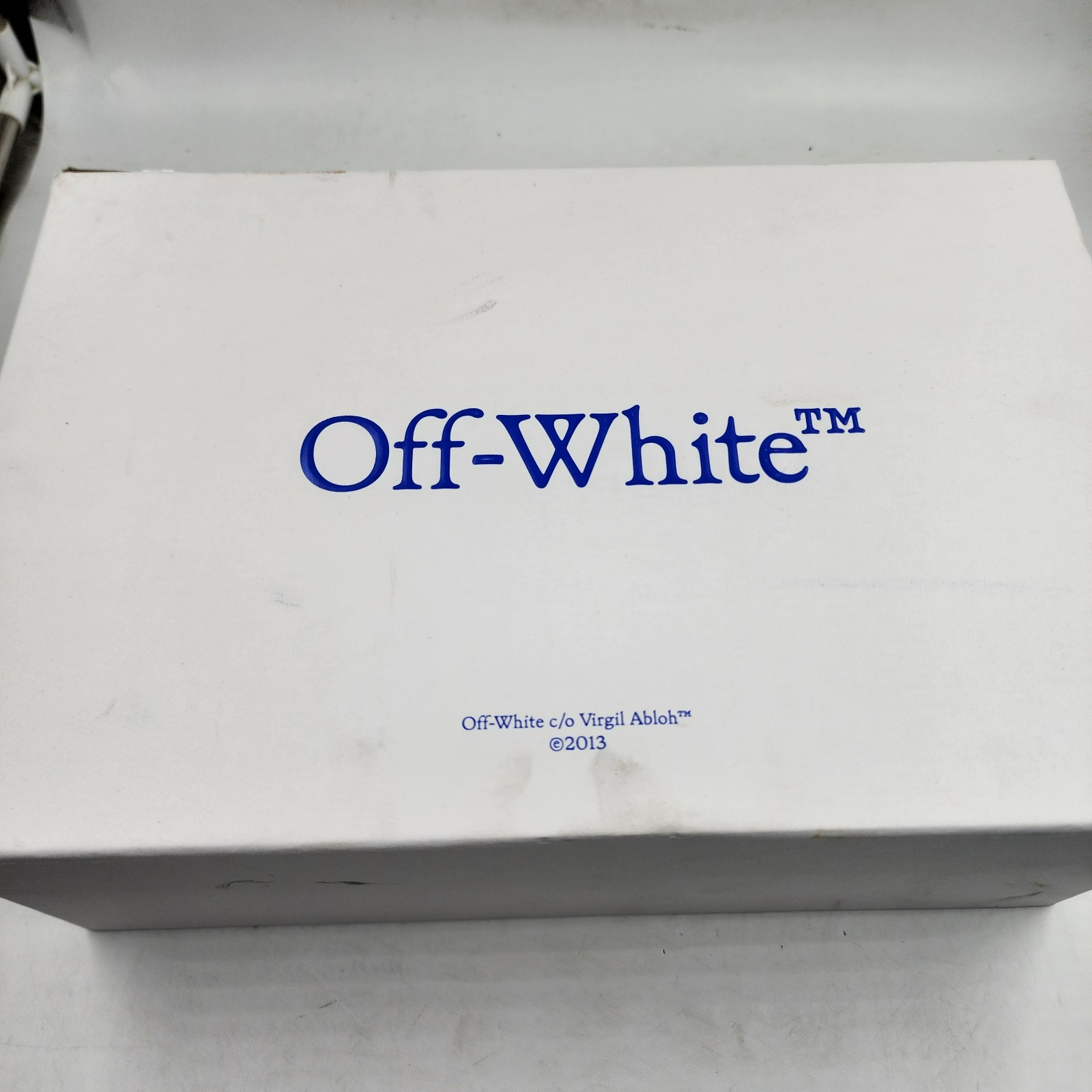 Off-White Metal Logo Slip On Mules Men's 41/8US Black/Silver Heel Embossed logo - Picture 22 of 22