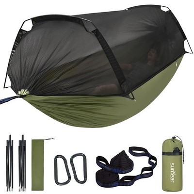 Buy Sunyear Camping Hammock Tent Portable Hammocks with Mosquito Net Single/Doub...