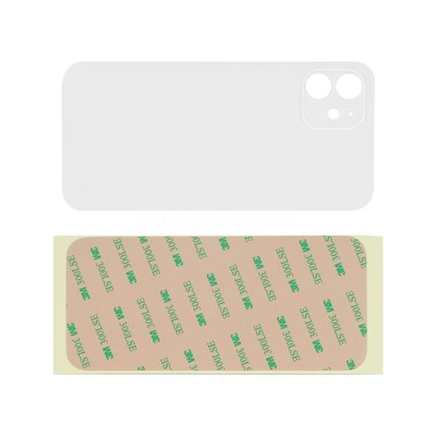 Big Camera Hole Battery Door Glass Cover For Apple iPhone 12 Rear Cover