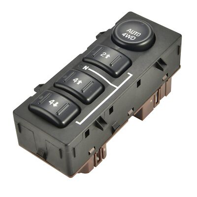 4WD Wheel Drive Switch 4x4 Transfer Case Button Compatible with 2003-2007 Cad...
