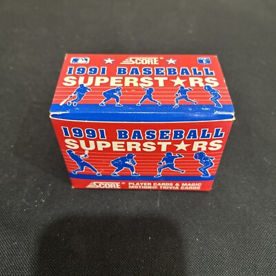 1991 Score Superstars Baseball Complete Set Box 100 Cards Ken Griffey Jr Rare
