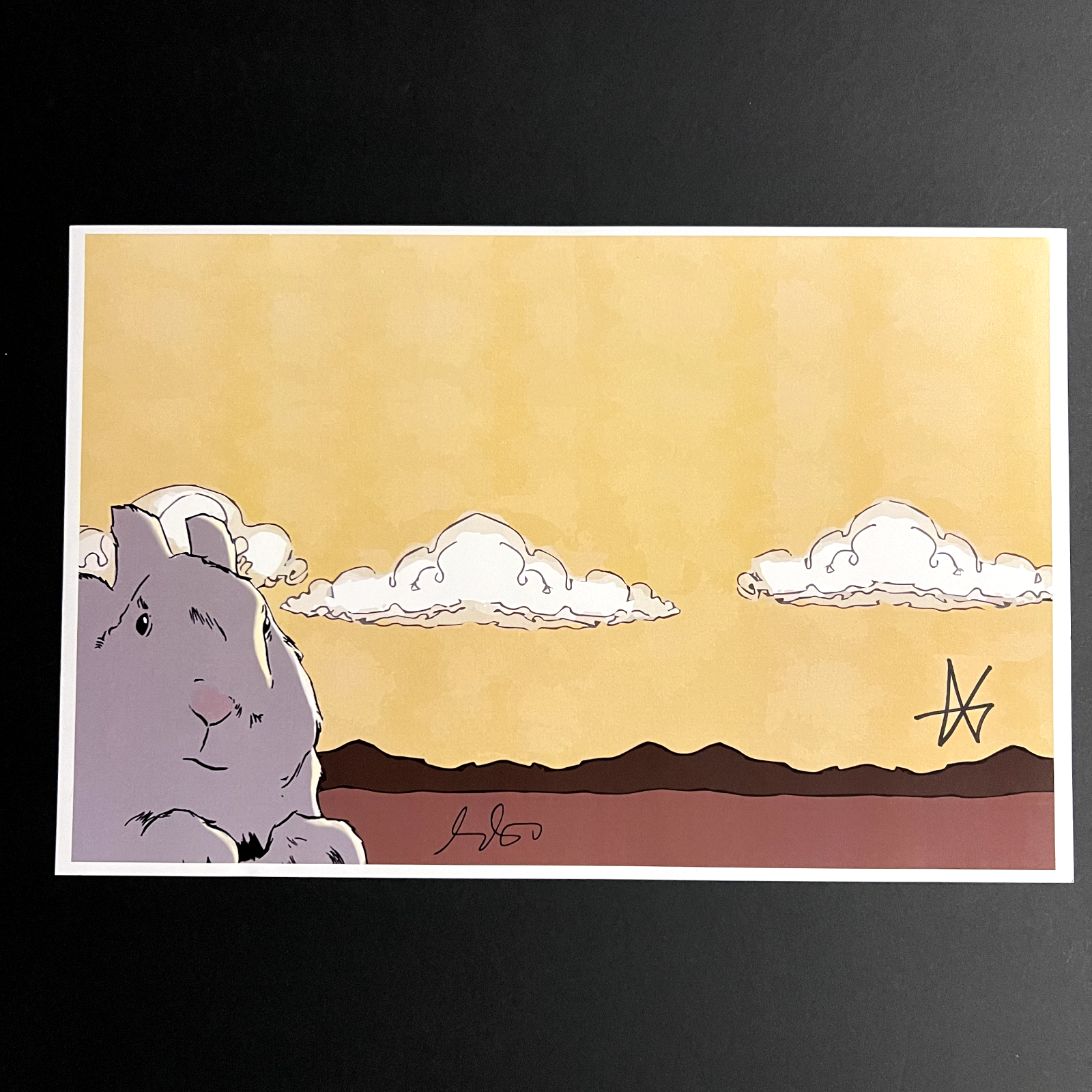 AJJ Signed People Who Eat People Poster, Proof (Andrew Jackson Jihad Autograph)