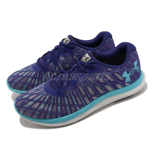 Мужская спортивная обувь для бега Under Armour Charged Breeze 2 UA Blue White 3026135-500