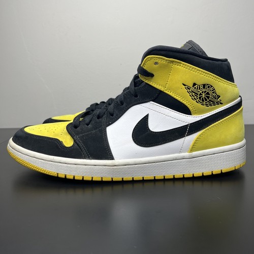 NIKE Air Jordan 1 MID イエロー&オレンジ Air Jordan 1 Mid WMNS Golden Yellow - Jun 2022 - BQ6472-700