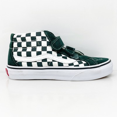 

Vans Boys Sk8 Mid 507698 Зеленые повседневные кроссовки, размер 1,5, Зеленый, Sk8 Mid