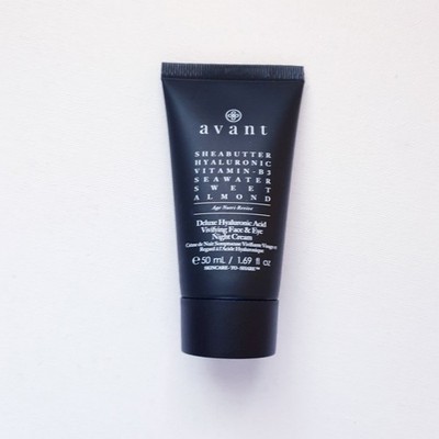 Avant Deluxe Hyaluronic Acid Vivifying Face and Eye Night Cream 50ml Sealed 