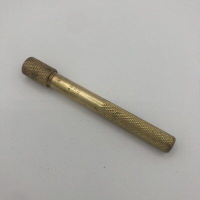 EZE-LAP Diamond M Hone Sharpener Vintage Brass tool 2 piece