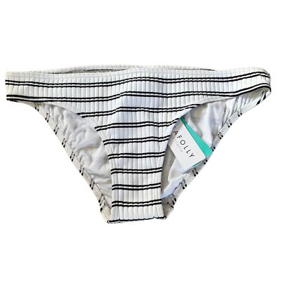 Seafolly Inka Stripe Bikini Bottom Size 10