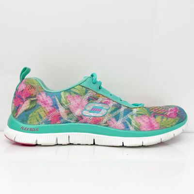 

Женские кроссовки Skechers Flex Appeal Bloom 12061 разноцветные кроссовки размер 9.5, Multicolor, Flex Appeal Bloom