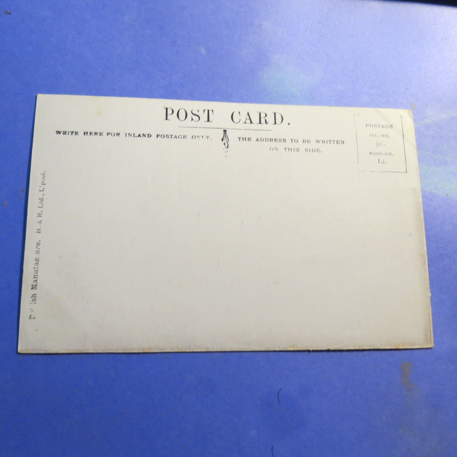 Edinburgh Scotland U.K Princes Street Vintage Old  Postcard PC1293